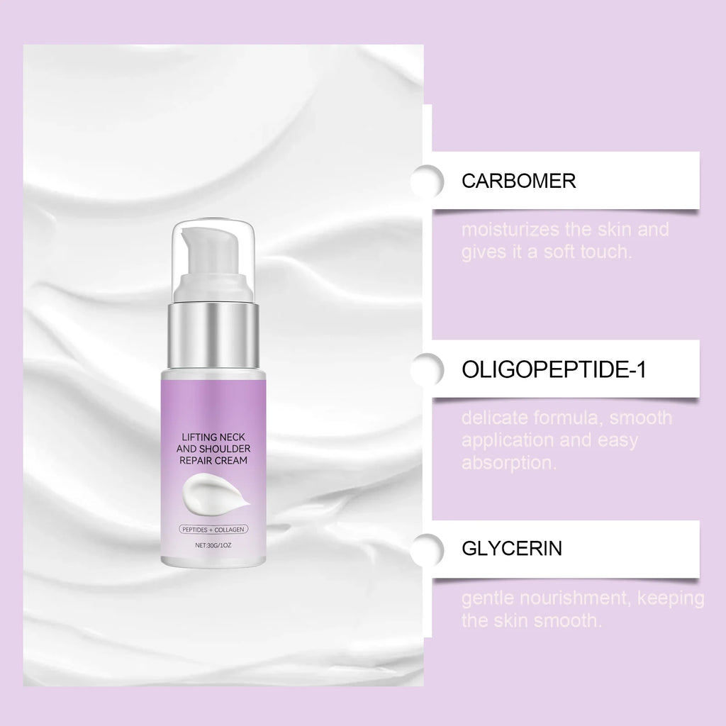 Moisturizing Neck Cream – Lightweight, Hydrating, Non-Greasy Neck Moisturizer Cream Oasis Select