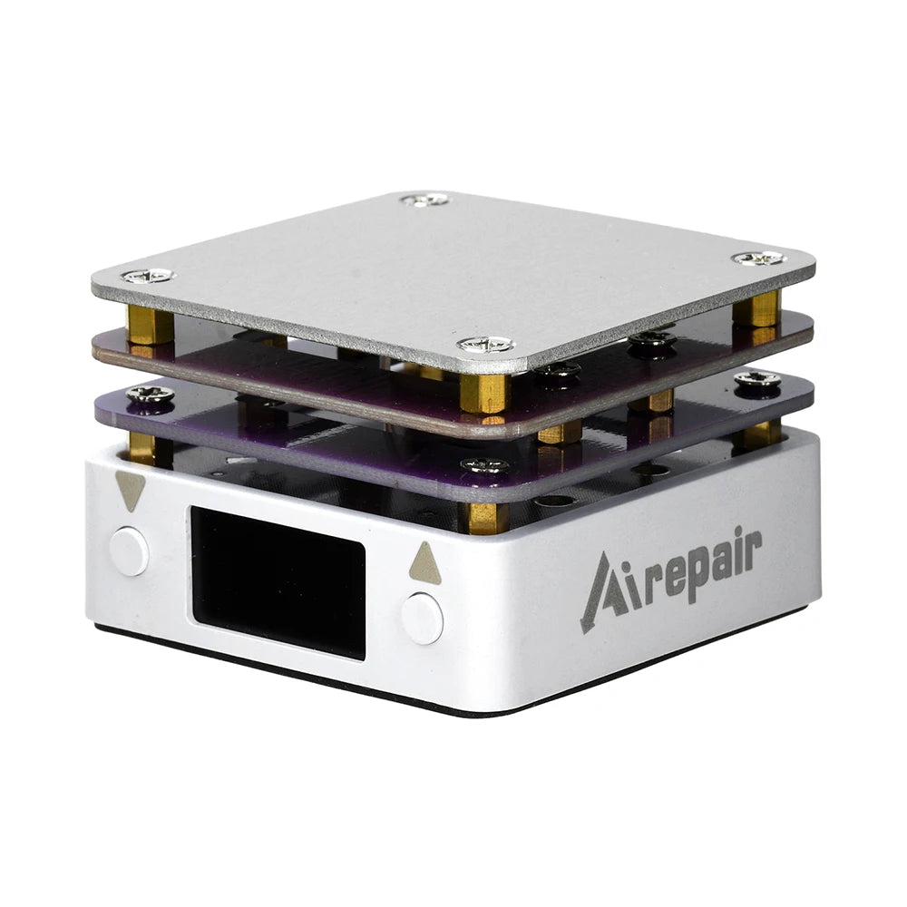 PD65W Mini Hot Plate Digital Soldering Preheating Rework Station PCB SMD Board Surface Mount Preheating Welding Repair Tools Oasis Select No fixed clip