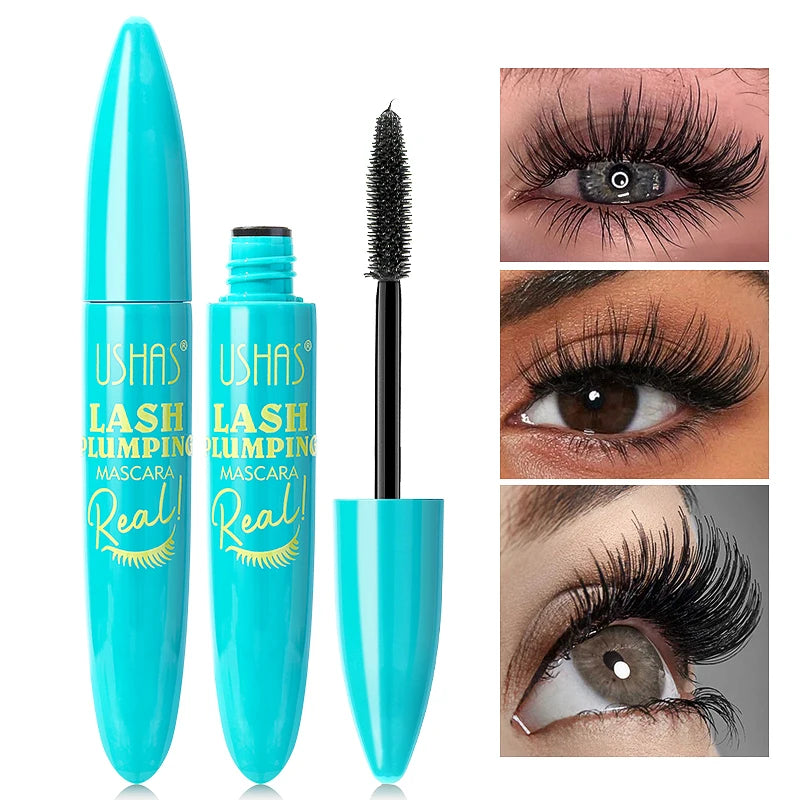 USHAS 4D Waterproof Fiber Mascara – Lengthening & Long Lasting