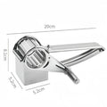 Hand Crank Stainless Steel Grater Multi-use Food Slicer Shredder for Vegetable Nut Chocolate Kitchen Use Oasis Select 1Pcs