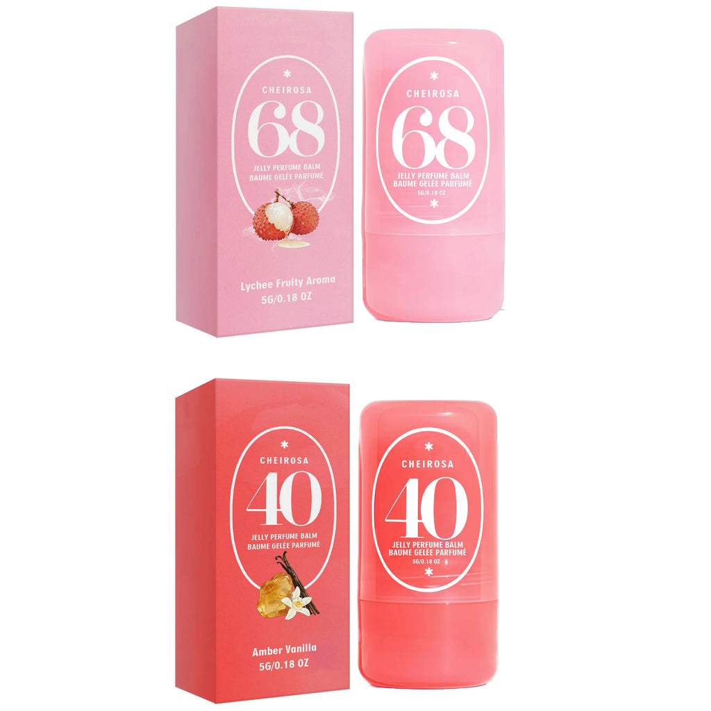 Solid Perfume Balm | Lychee, Almond Caramel & Amber Vanilla Solid Perfume Balm Oasis Select 2-in-1 1