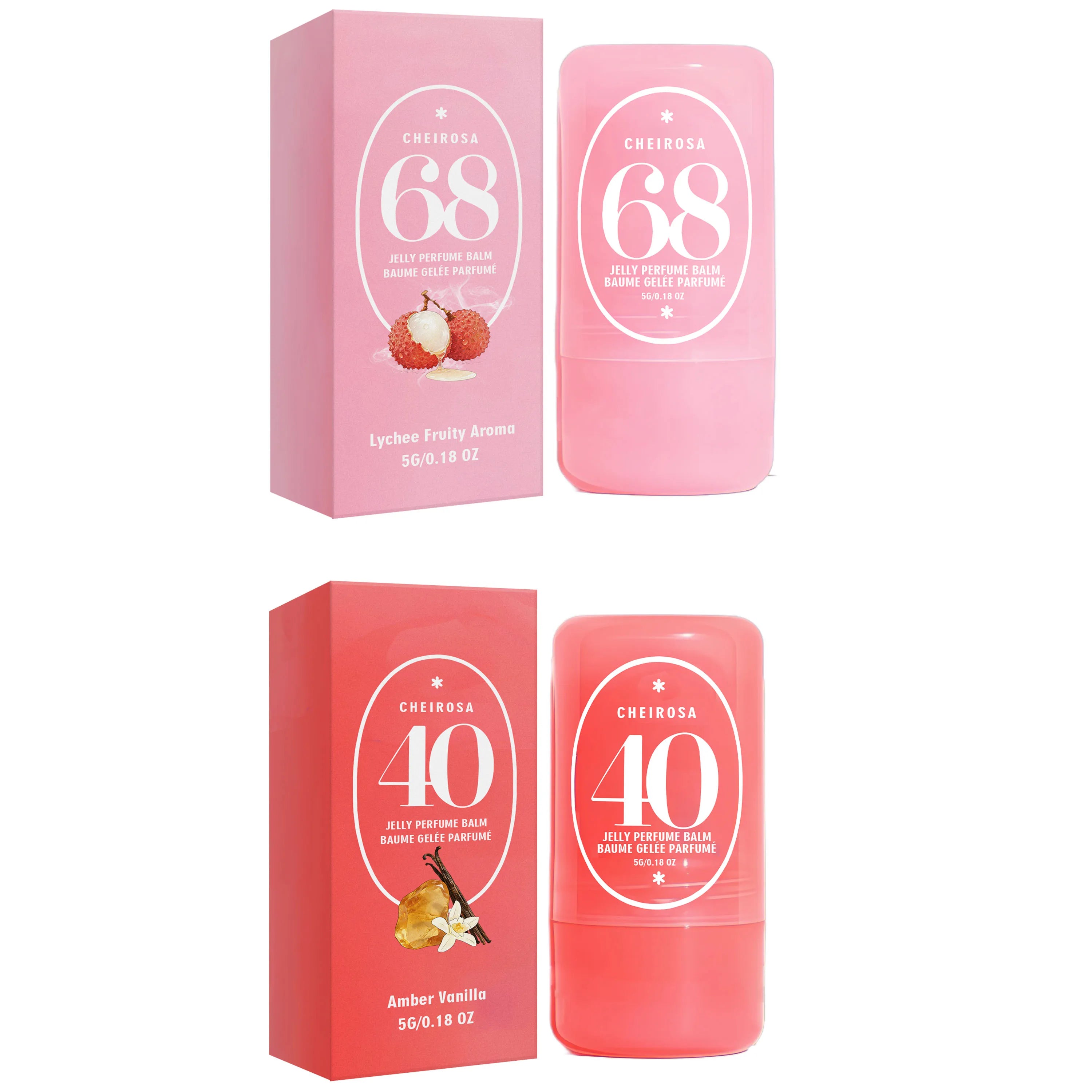 Solid Perfume Balm | Lychee, Almond Caramel & Amber Vanilla Solid Perfume Balm Oasis Select 2-in-1 1