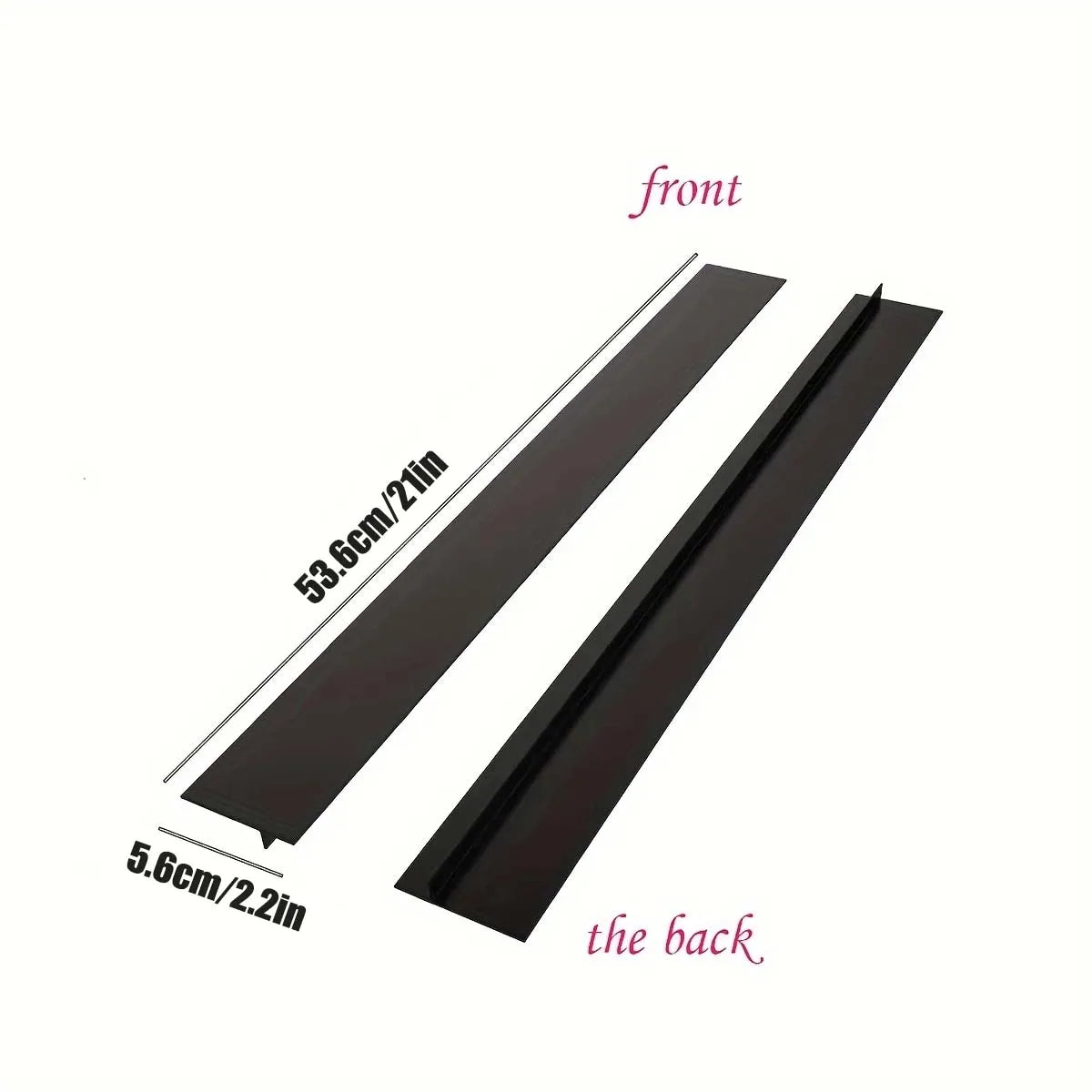 Silicone Gap Strip, Kitchen Gas Stove Sealing Strip, Kitchen Anti-Oil Anti-Stain Strip, Silicone Seal Insert Strip Oasis Select