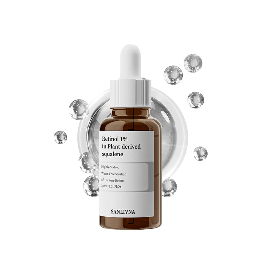 AHA 30% BHA 2% Hexapeptide Face Serum – Pore & Exfoliation Exfoliating Face Serum Oasis Select Retinol 1 30ml