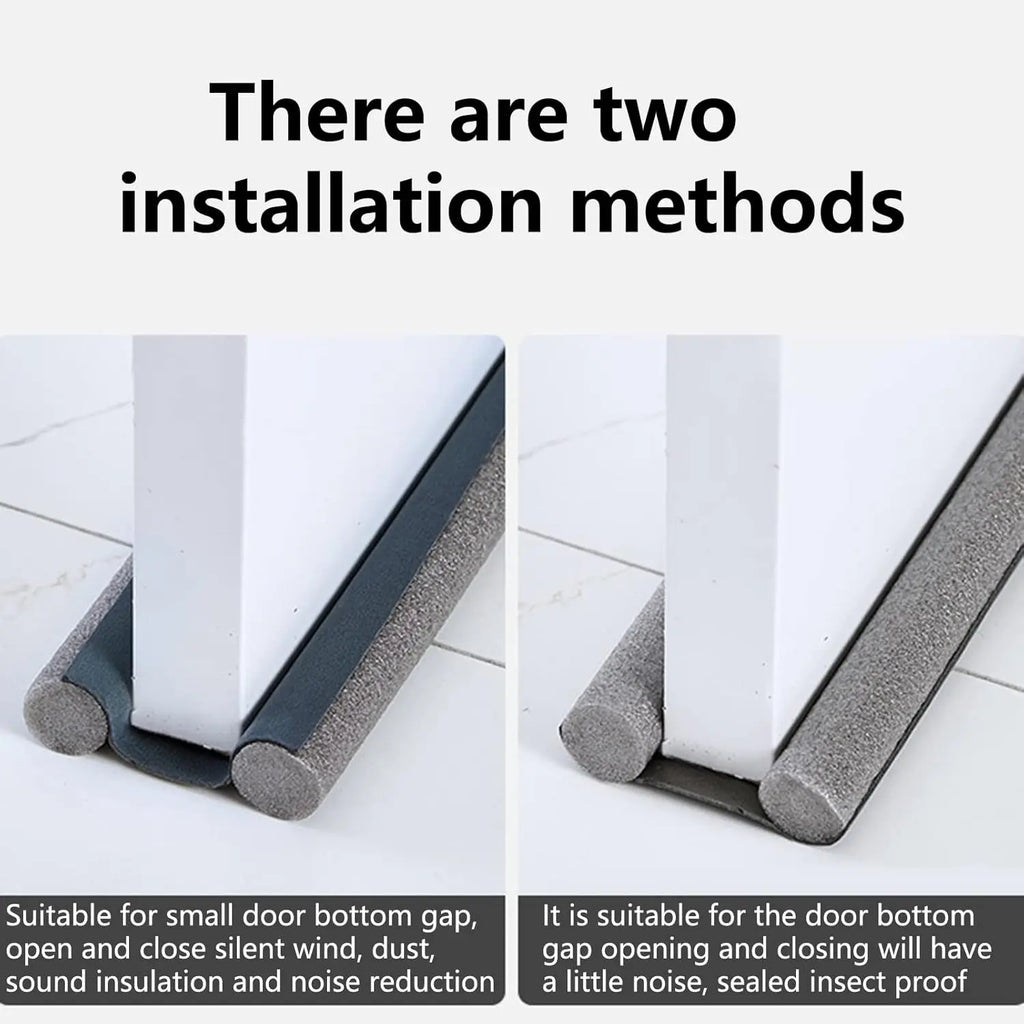 36 Inch Door Draft Stopper Adjustable Under Door Seal Block Cold Noise Dust Weather Strip Energy Saving Home New 2026 Oasis Select