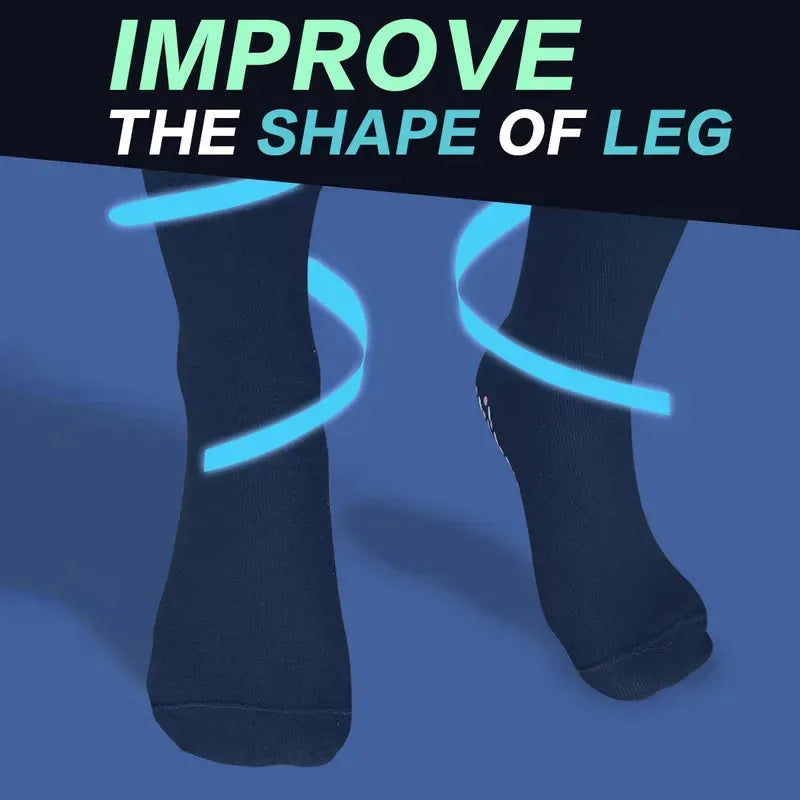 1/2/4/6pairs Self-Heating Socks Winter Warm Thermal Health Care Socks Slimming Health Short Sock Magnetic Therapy Health Sock Oasis Select