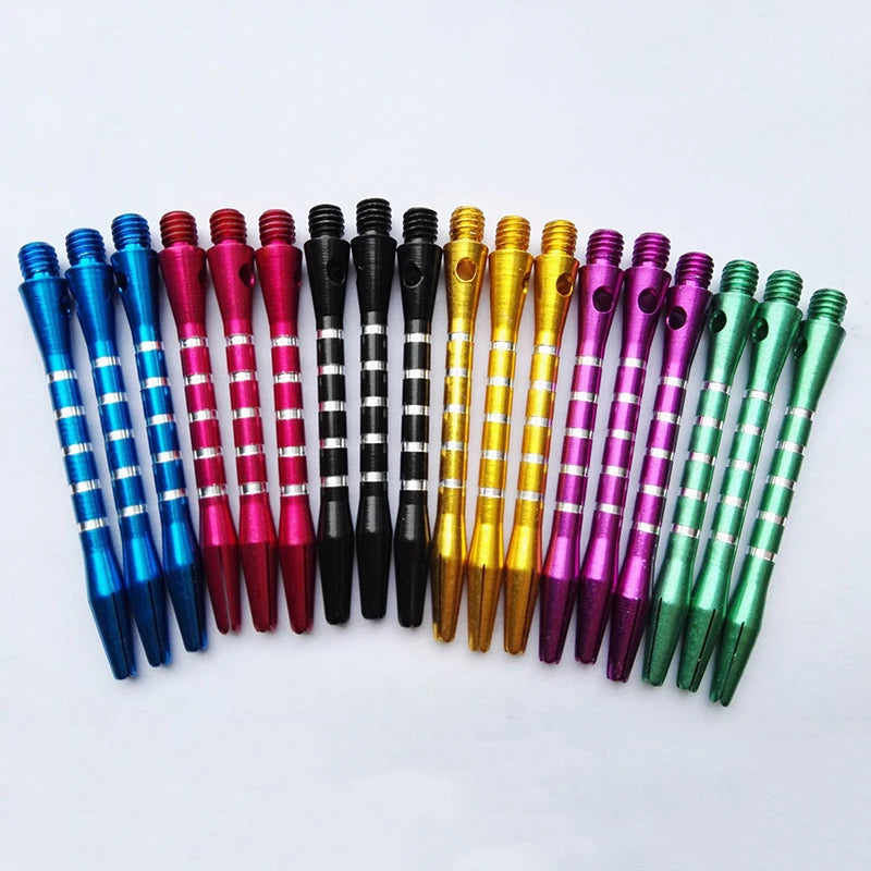 6Pcs Aluminum Throwing Darts 53mm Short Five-line Metal Darts Rod Thread Darts Darts Accessories Indoor Darts Sport Oasis Select