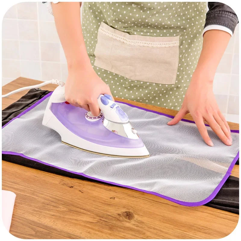 Random Colors Cloth Protective Press Mesh Insulation Ironing Board Mat Cover Against Pressing Pad Mini Iron Oasis Select 40x90cm