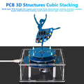 DC 5V Rotating Music Box Ballet Girl Welding Practice Flow Light Pendant DIY Electronic Kit Welding Practice Parts Micro USB Oasis Select Default Title