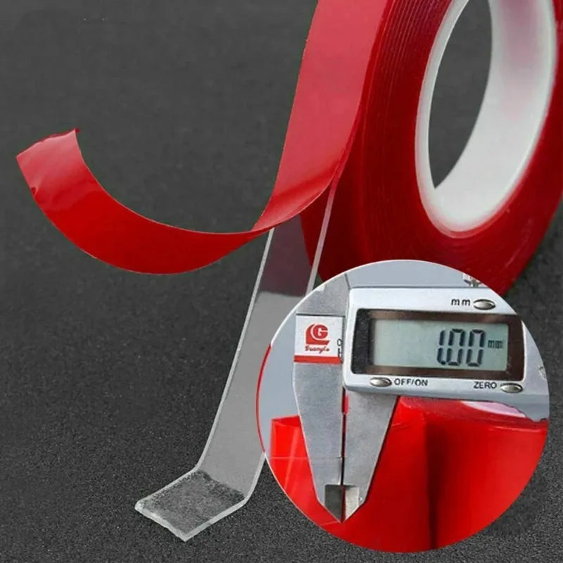 Transparent Acrylic Double Sided Tape Heavy Duty Nano Tape Traceless Washable Adhesive Sticker Clear Sticky Power Foam Tapes Oasis Select