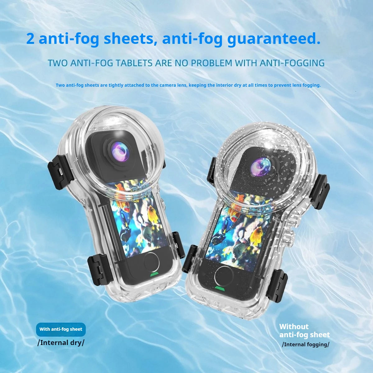 Insta360 X4 Air Waterproof Dive Housing – 50m Underwater Case