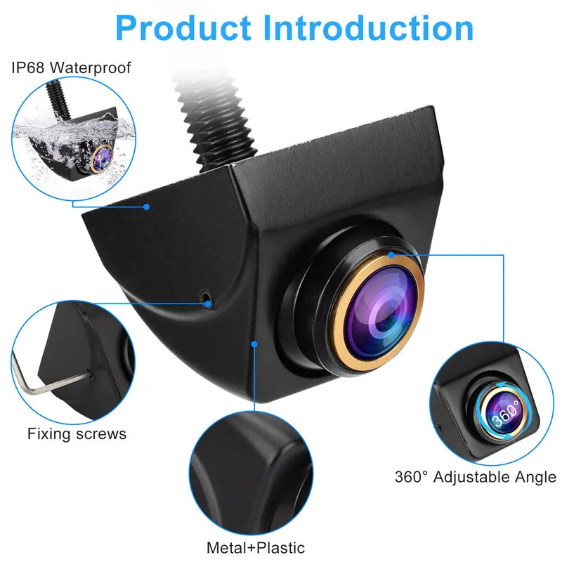 AHD 1920x1080P Car Rear View Camera 170° Fisheye Golden Lens Full HD Night Vision Vehicle Reversing Front Cameras Oasis Select