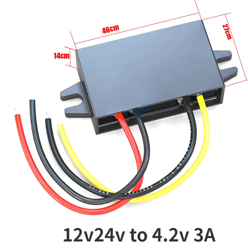 12V24V to 5VDC 3A Converter IP67 Waterproof Volt Power Module DC Buck Converter Module Voltage Regulator 3.3V 4.2V 6V 7.5V 9V Oasis Select 12v24v to 4.2v 3A 8-36V 3.3V-9V
