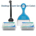 3D Printer Bed Cleaning Wipes 30PCS + Detail Brush & Desktop Brush with Dustpan – Quick-Drying Lint-Free FDM/SLA Surface Cleaner Oasis Select 2 Box