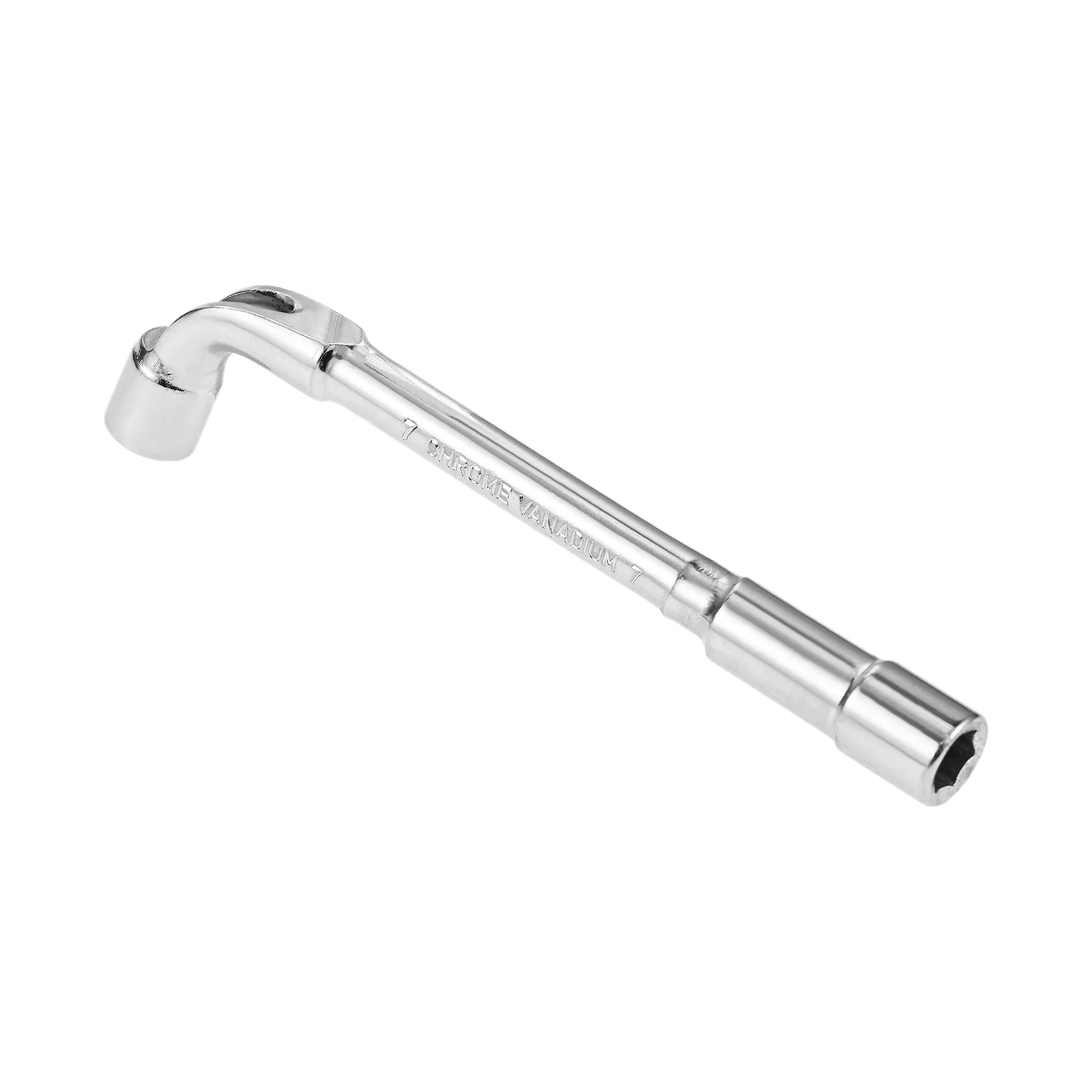 1Pc Metric L Shaped Angled Hex Socket Wrench Cr-V Chrome Plated Double Head Elbow Socket Tool for Automotive Mechanic Repair Oasis Select