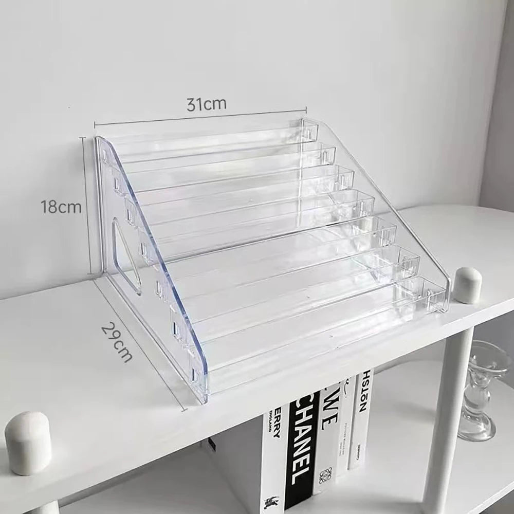 Transparent Storage Box Makeup Organizer Cosmetic Display Case Jewelry Organizer Desktop Holder Clear Makeup Organizer Oasis Select