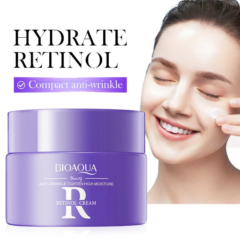 BIOAQUA Retinol Face Cream – Anti-Aging & Whitening Moisturizer Retinol Face Cream Oasis Select Retinol