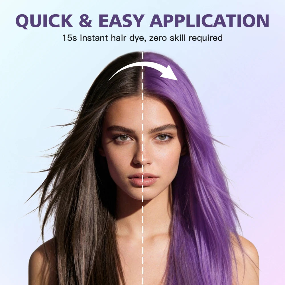 Washable Temporary Hair Color Spray | Instant DIY Hair Chalk
