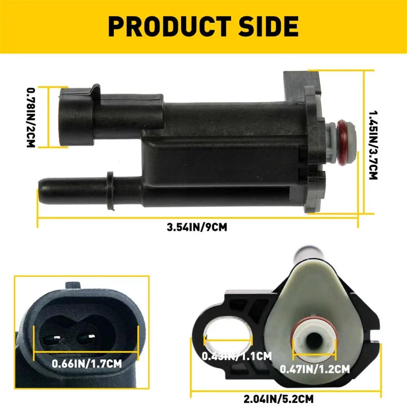 12581282 Emission Vapor Canister Purge Valve Solenoid Replace For Chevy Silverado 1500 2500 3500 GMC Sierra Express Suburban Oasis Select