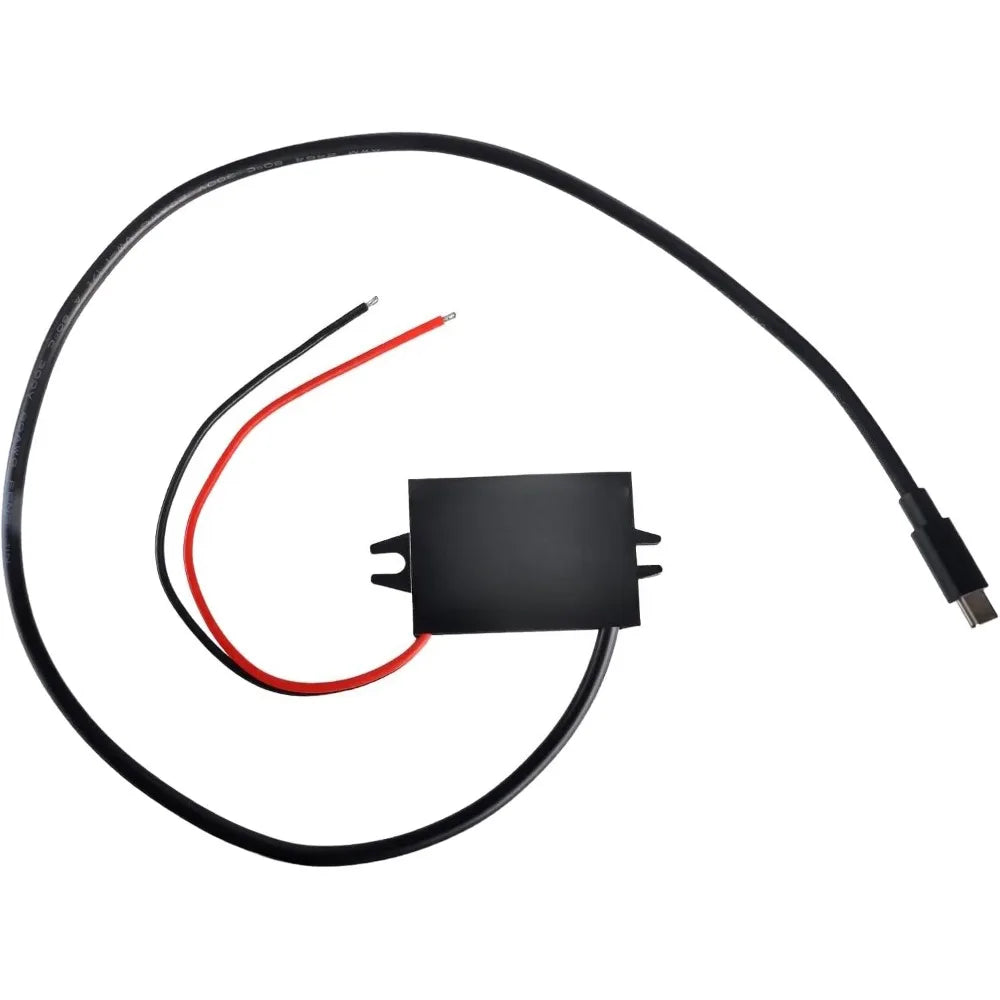 IP68 Waterproof DC/DC 12V/24V To 5V 5A 25W Buck Converter Type-C Output Power Adapter Suitable For Cars Trucks And Motorcycles Oasis Select Type-C 12V 24V 5V 5A