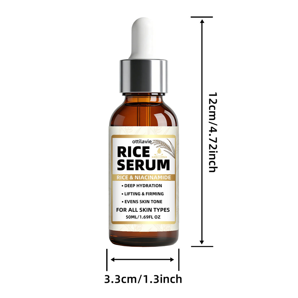 Ottilavie Rice Serum – Lift, Firm & Hydrate All Skin Types Face Serum Oasis Select 50ml