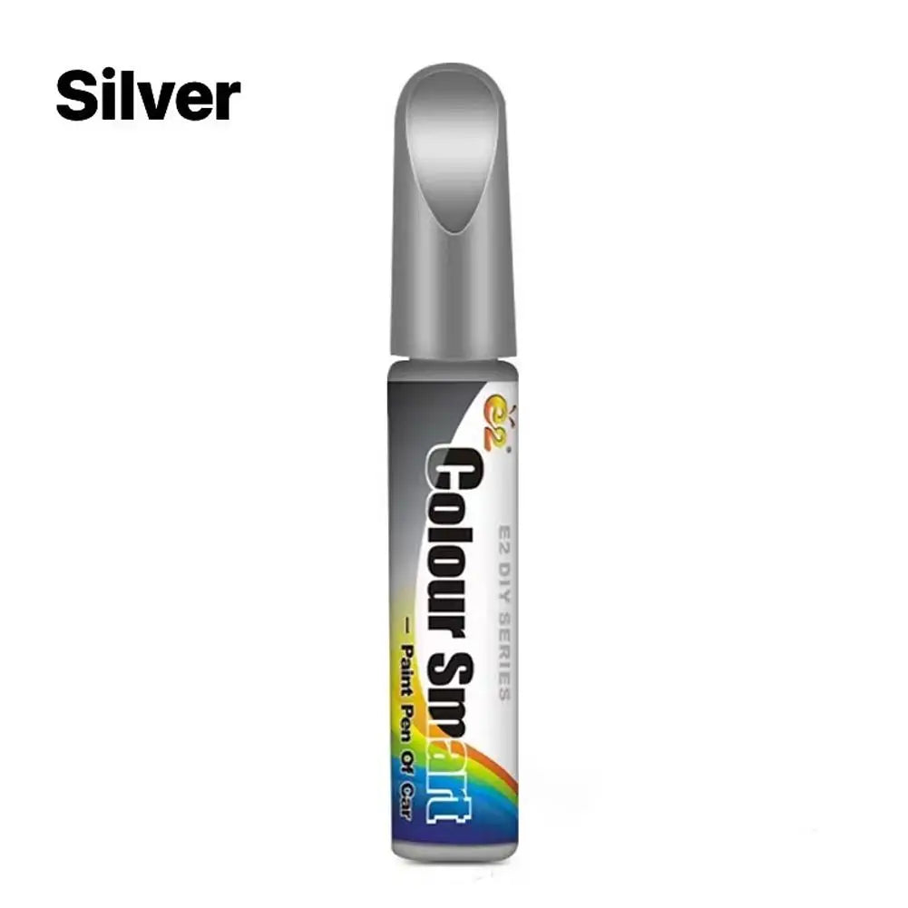 Car Scratch Repair Touch Up Pen High Gloss Waterproof Paint Filler Marker For Auto Body Surface Scratch Removal Repair Tool Oasis Select Silvery
