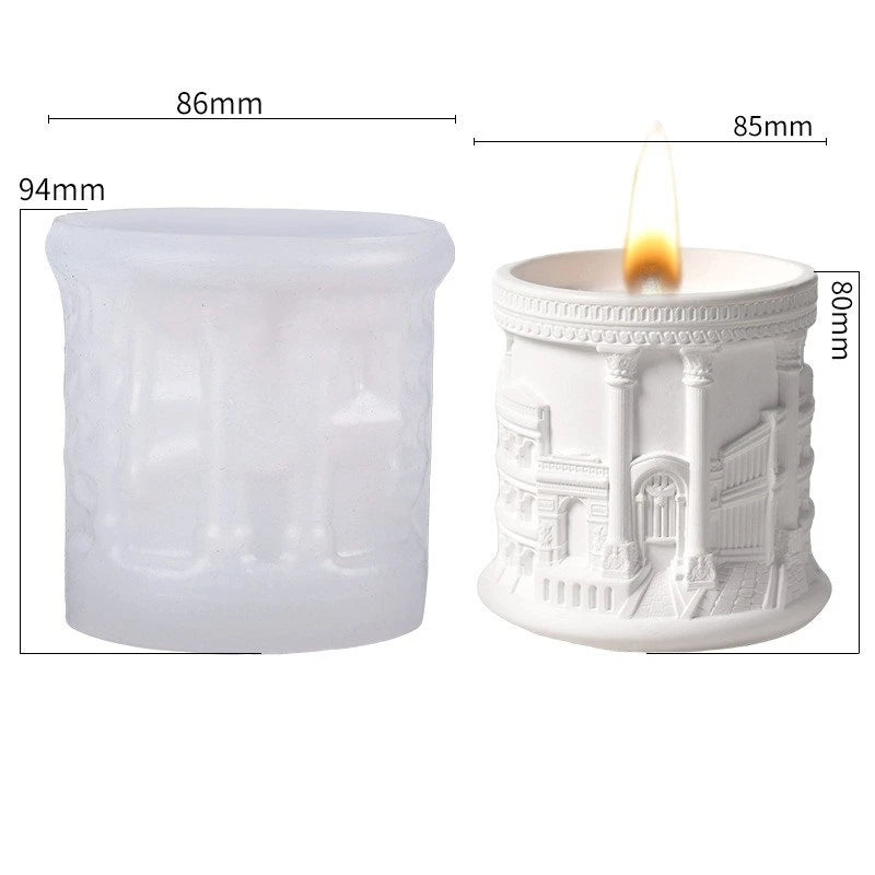 Renaissance Silicone Mold – Candles, Resin & Plaster DIY
