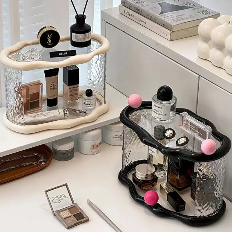 Desktop Cosmetics & Skincare Organizer Rack | Bathroom Storage