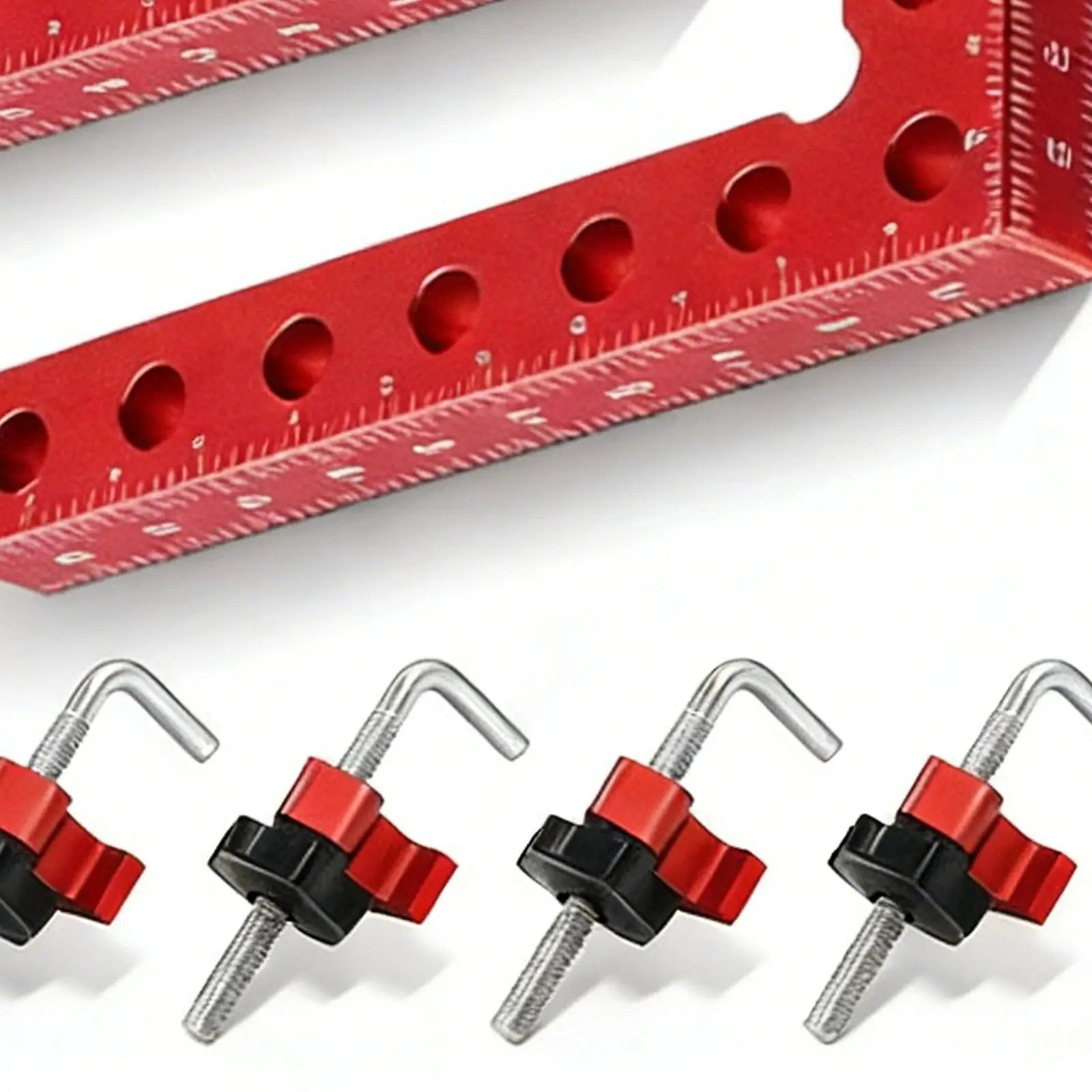 Corner Clamp 90 Degree Aluminum Alloy Metal Corner Clamps For Woodworking Positioning Squares Fixed Right Angle Clamp Hand Tool Oasis Select