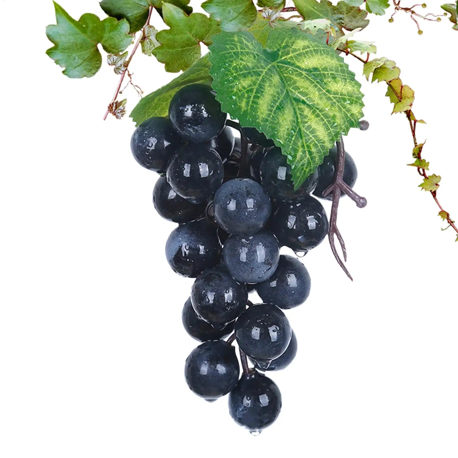 Simulation Grape Plastic Fruit Fake Fruits Photo Props Artificial Grape Fruit Shop Display Model Ornaments Home Party Decor Oasis Select