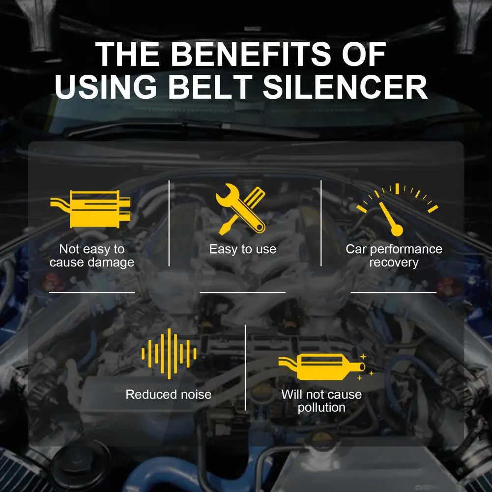 Car Belt Silencer Spray 100ml – Noise & Friction Protection