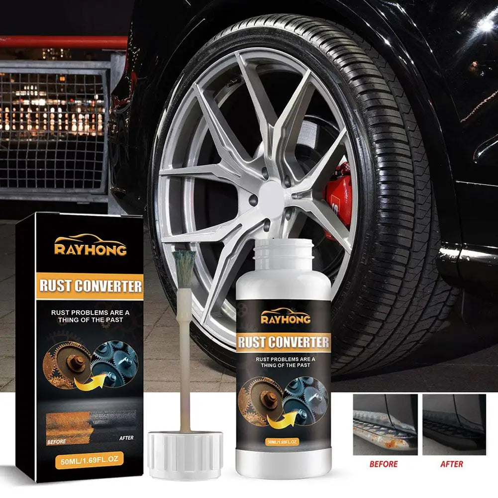 Quick-Acting Rust Converter & Metal Primer Paint - Heat & UV Resistant Epoxy Resin Anti-Corrosion Coating for Metal Protection Oasis Select