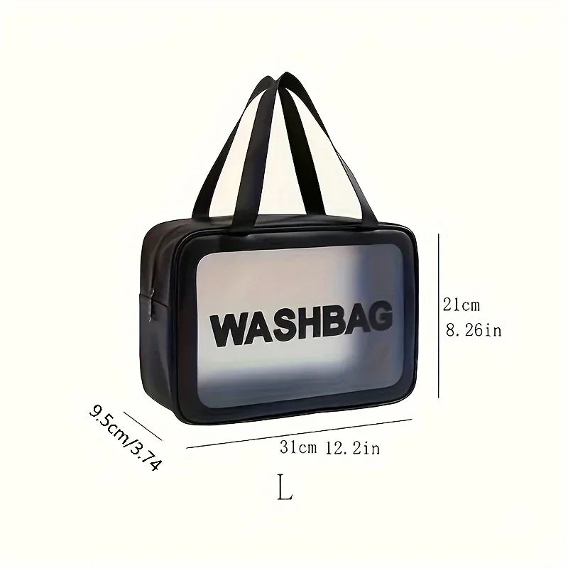 1pc Wet-dry separation makeup bag portable toiletry bag travel essentials large capacity storage bag fitness swimming essentials Oasis Select
