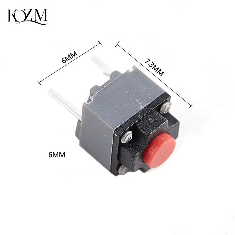 10pcs Kailh Silent Micro Switch 6×6×7.3mm | Mouse Button Repair