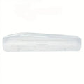Men's Razor Storage Box – Compact, Durable & Travel-Ready Razor Storage Box Oasis Select Transparent 2pcs