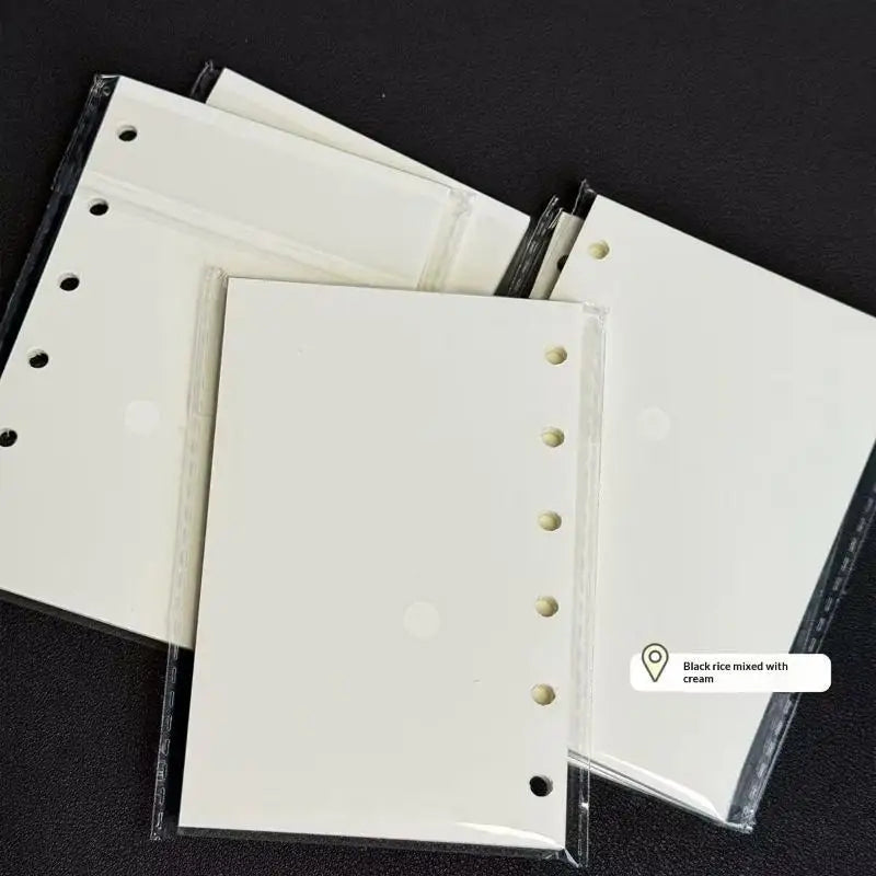 Multi-functional PU Leather Photo Card Storage Book Loose-Leaf Design Durable Organizer for K- Idol Fans Daily Use Oasis Select D