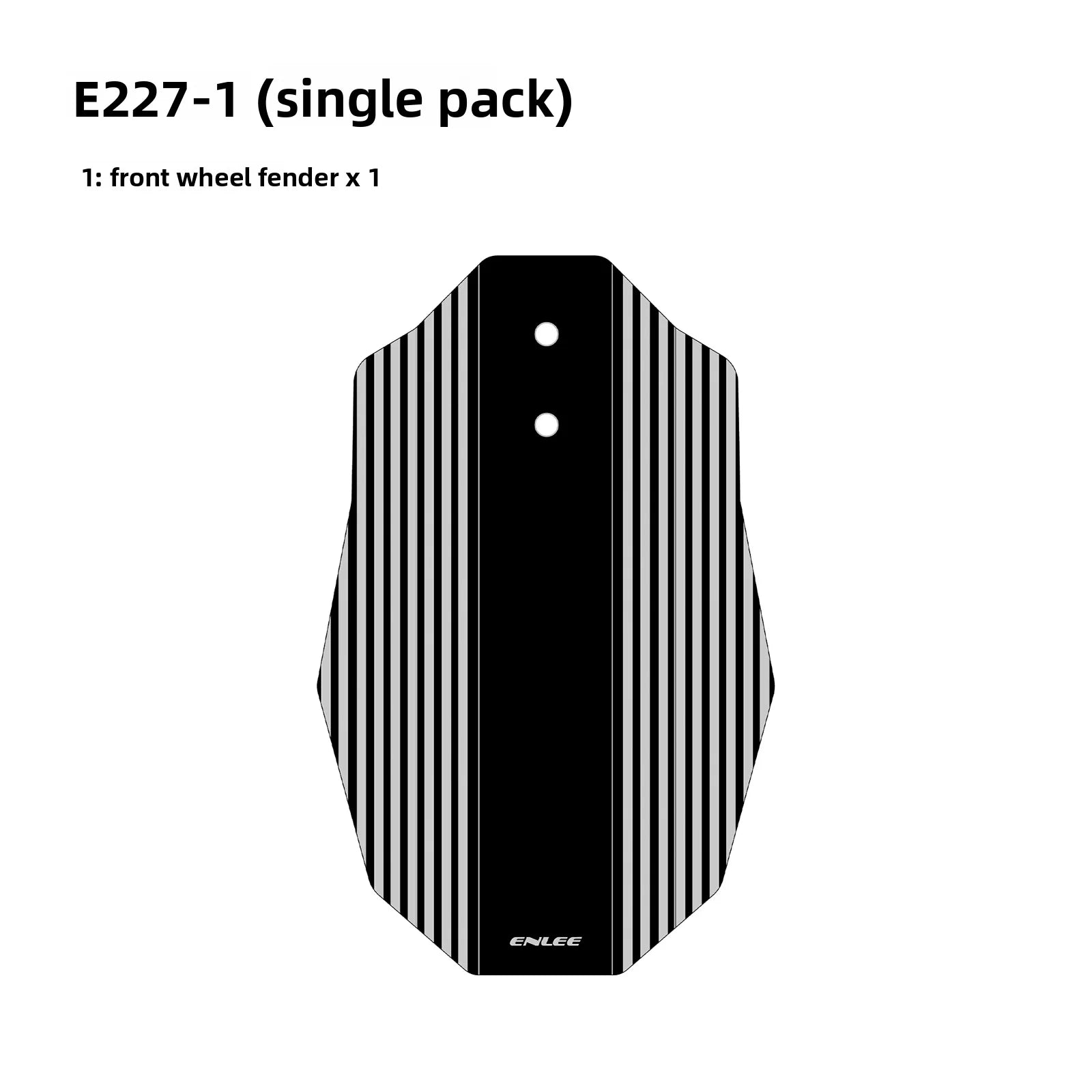 Suitable for Brompton small cloth folding bicycle modification, mudguard decoration, quick disassembly, mud removal, mudguard ti Oasis Select Single Pack