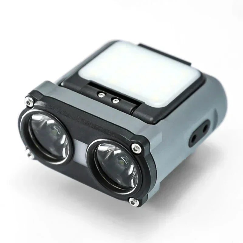Mini Owl COB Floodlight Headlamp USB Rechargeable Headlight Portable Magnetic Work Light Outdoor Hook Camping Tent Lantern Oasis Select Sensor OWL B