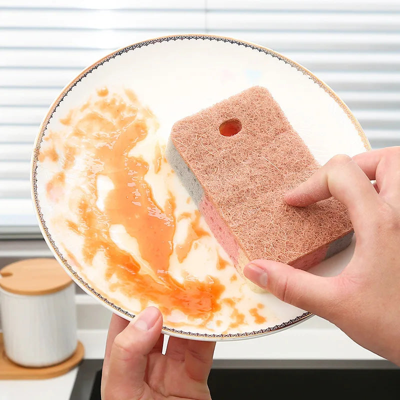 Dual Sided Dish Sponge Colorful Cellulose Sponges for Kitchen Utensil Cleaning Scouring Pads Household Cleaning Tool Oasis Select