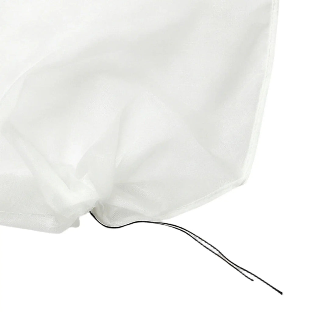 Fruit Tree Netting Garden Netting With Drawstring Zipper-Insect Bird Protection For Fruits Citrus Flowers Insect Netting Oasis Select