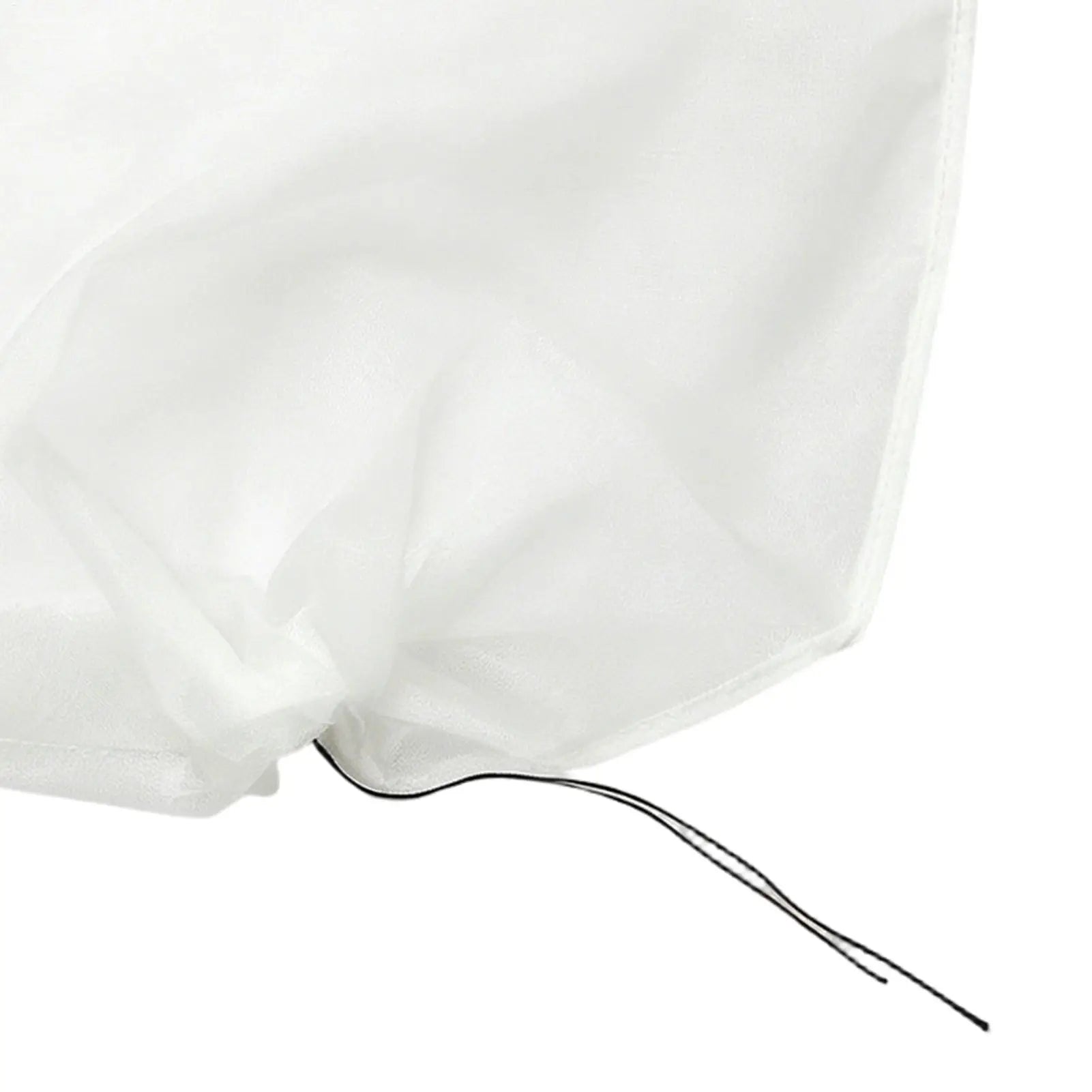 Fruit Tree Netting Garden Netting With Drawstring Zipper-Insect Bird Protection For Fruits Citrus Flowers Insect Netting Oasis Select