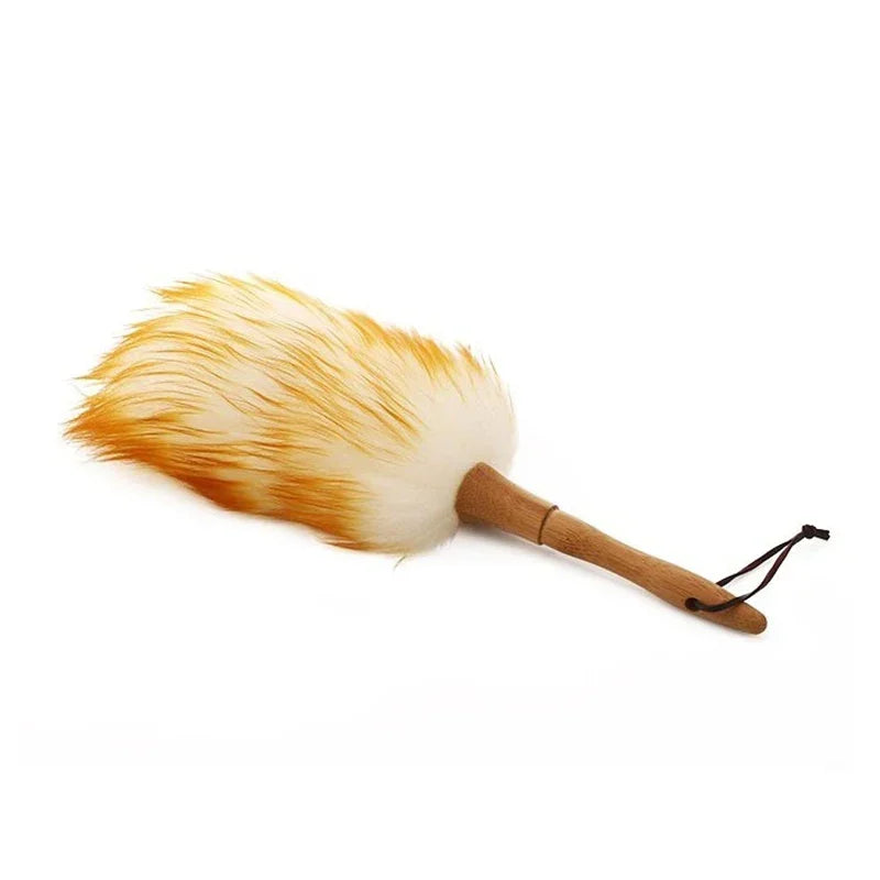 Anti-static yellow and grey wool duster brush，A good helper for home cleaning Oasis Select Style A