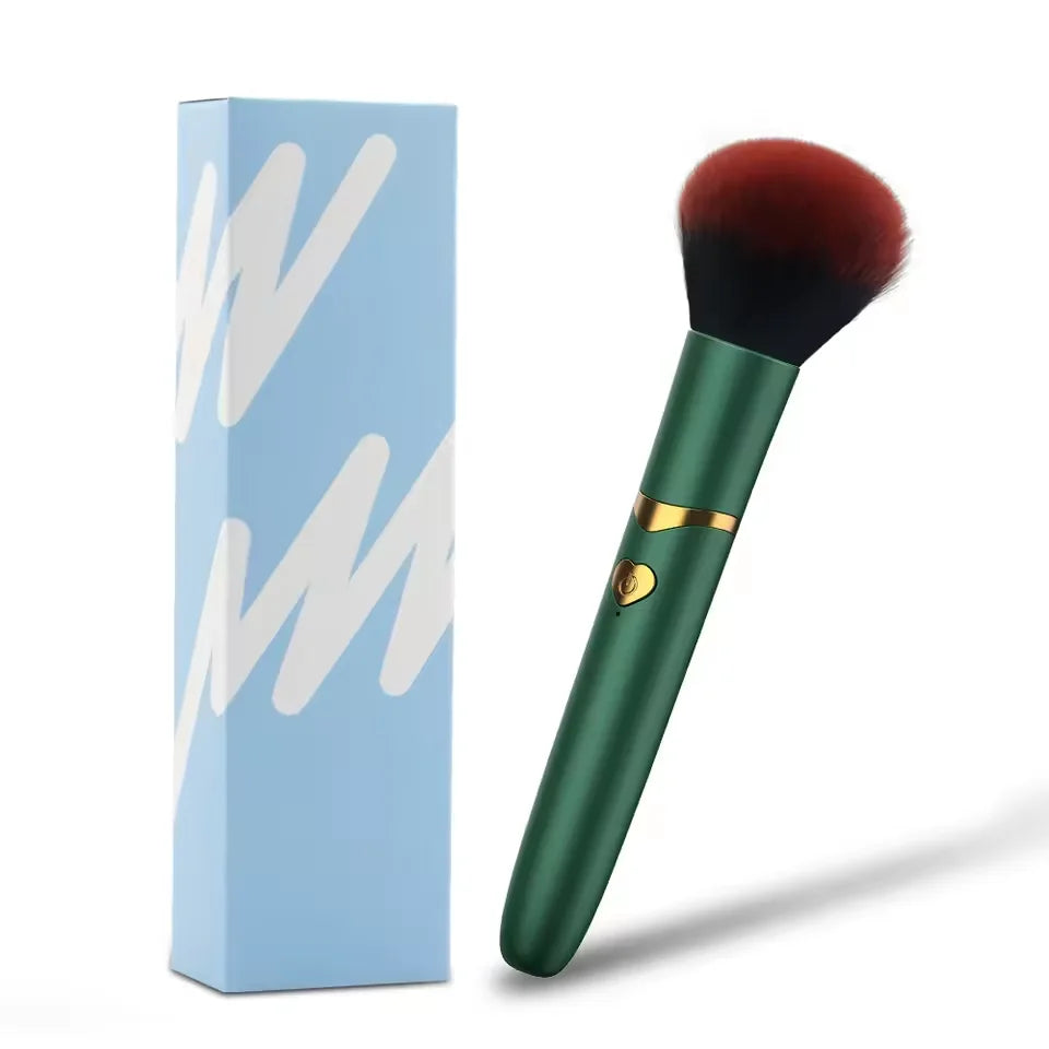 Makeup Brush Vibrator Female G Spot Vagina Massager Dildo Powerful Clitoris Nipple Stimulator Masturbator Sex Toys for Women 18+ Oasis Select Green-Box