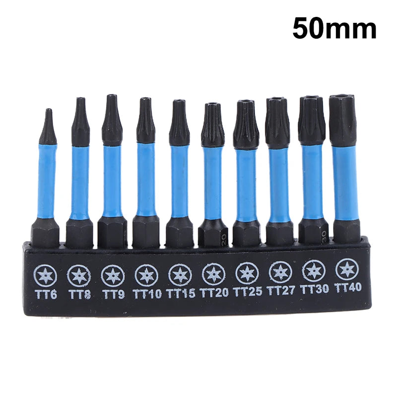 S2 Steel Star Impact Drill Bits, 21/10PC Set, Hex Shank, Magnetic Screwdriver and Electric Drill Wrench Set. Oasis Select A6