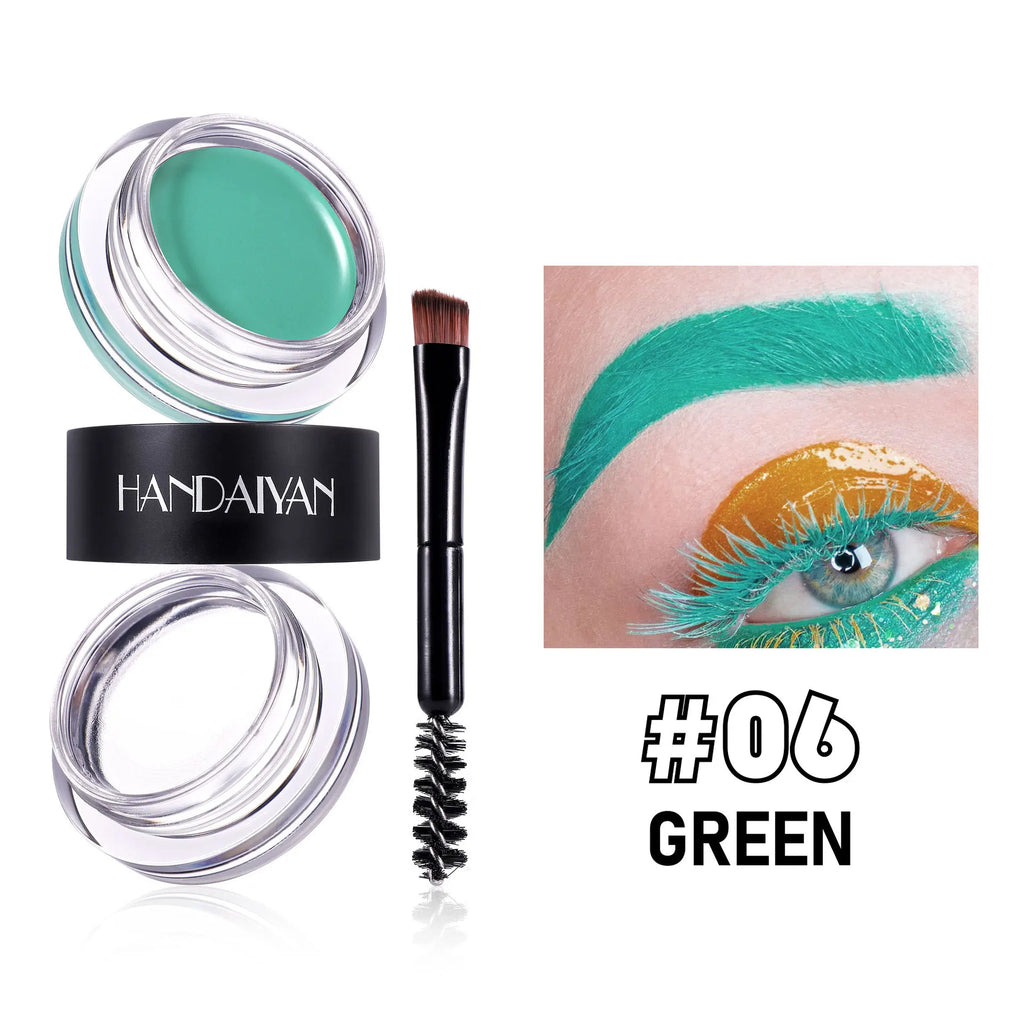 Handaiyan 2-in-1 Waterproof Eyebrow Wax & Tint Pomade | 3D Brows