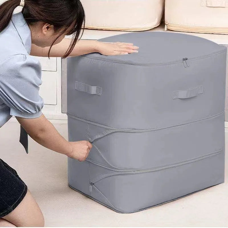Heavy-Duty Self-Compressing Storage Bag | Clothes & Blankets