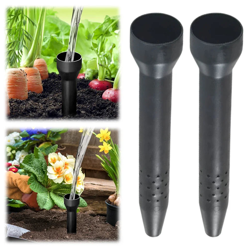 2/3pcs Deep Drip Irrigation Stakes Gardening Tools Plastic Tree Root Irrigator Deep Root Irrigation Spike for Flowers Fruits Use Oasis Select