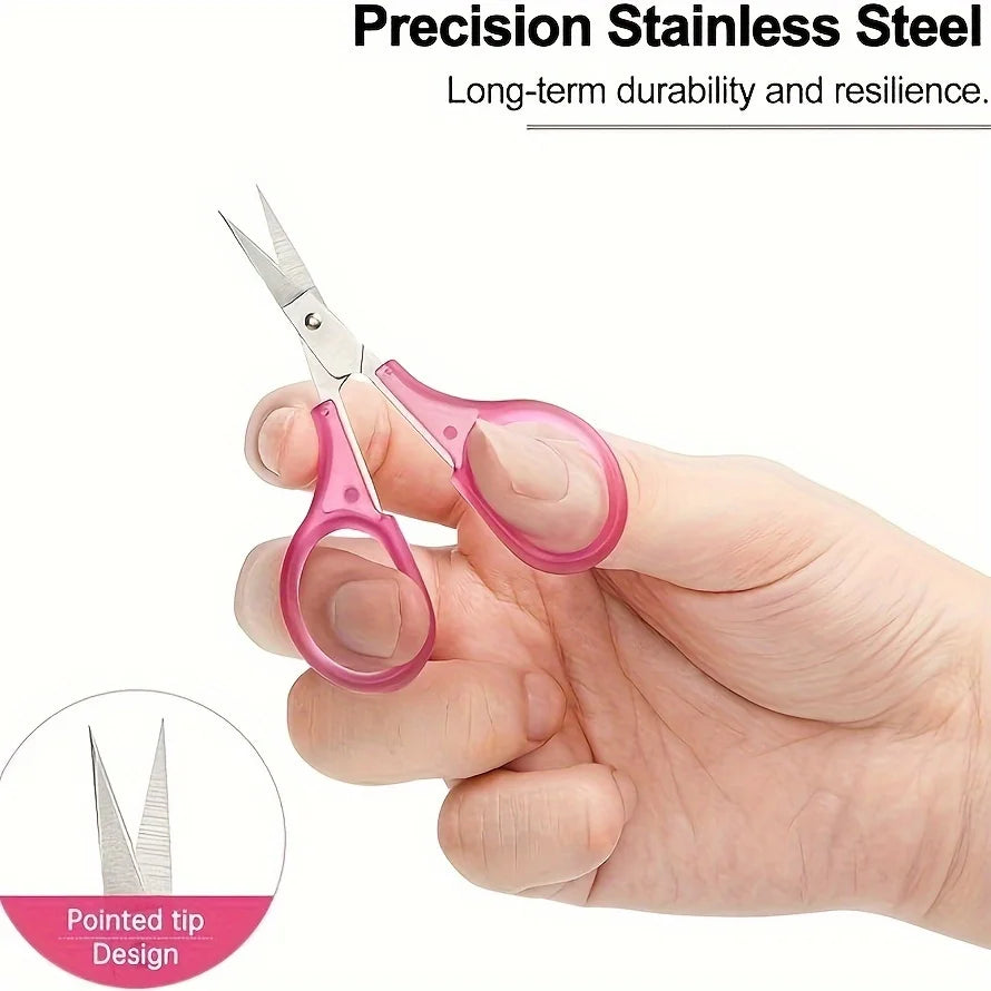 Mini Craft Scissors Set Precision Detail Cutters, Stainless Steel Sharp Small Scissors for Handmade Projects Scissors Stationery Oasis Select