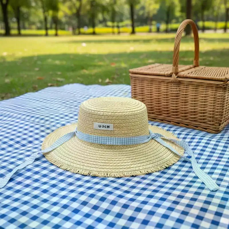 Women Straw Sunscreen Cap 모자 썬캡 비치모자 очки солнцезащитные женск Gorros Foldable UV Protection Outdoor Large Brim Sunscreen Oasis Select
