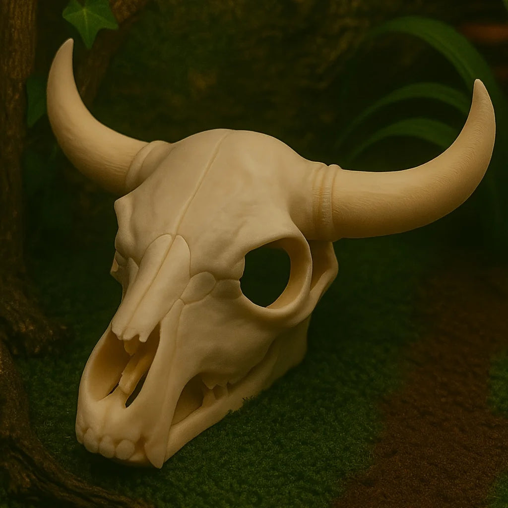 Snakes Lizards Spiders Turtles Habitats Reptiles Cave Decorations Cow Head Bones Reptiles Hidden In Caves Waterfowl Decorations Oasis Select